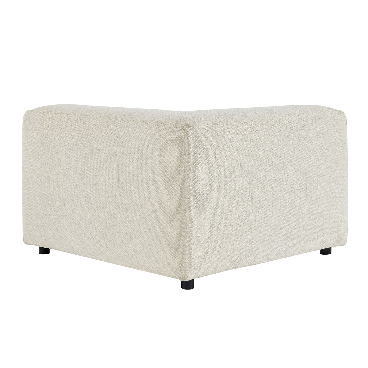 Auren Lattice Bouclé Upholstered Modular Corner Chair by Modway, photo 5 of 24