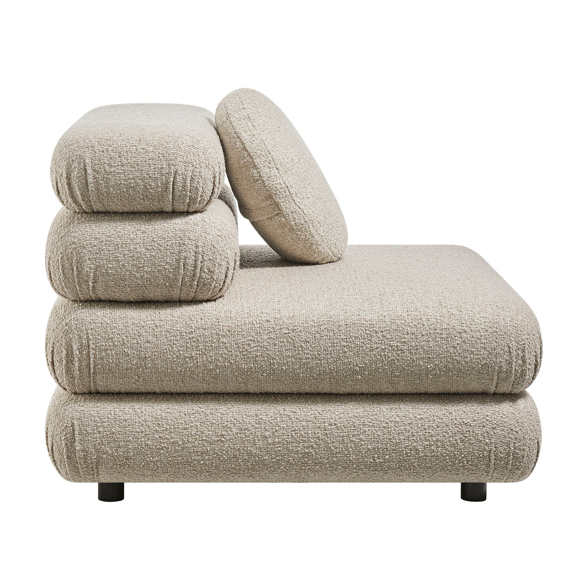 Jubilee Upholstered Modular Armless Chair by Modway, photo 4 of 22