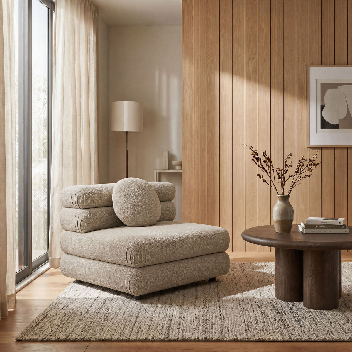 Jubilee Upholstered Modular Armless Chair by Modway, photo 9 of 22