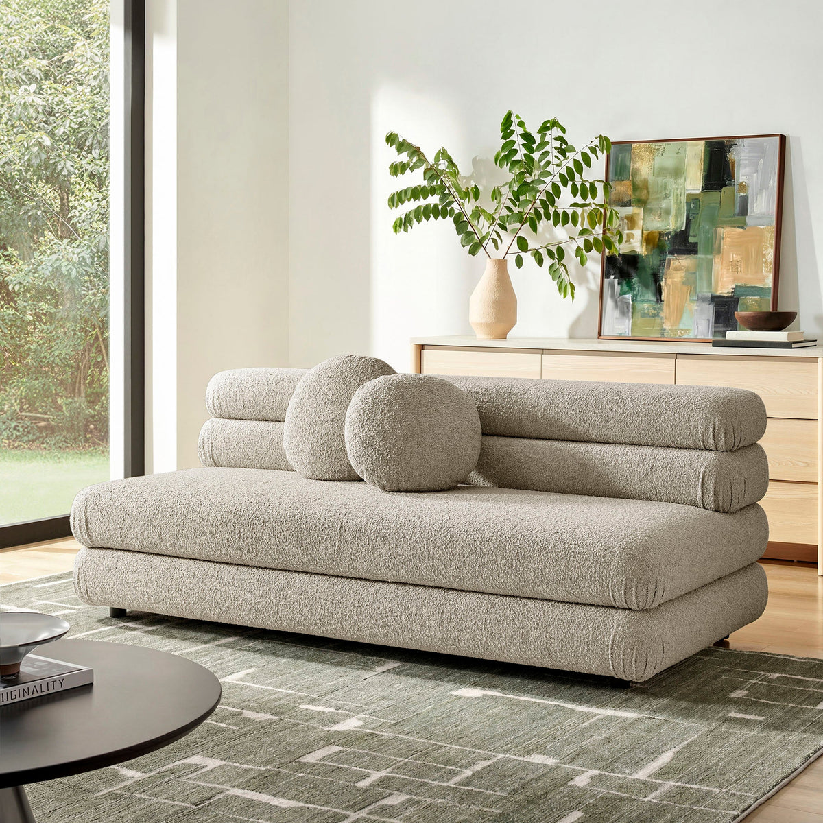 Jubilee Upholstered Modular Armless Loveseat by Modway, photo 8 of 22