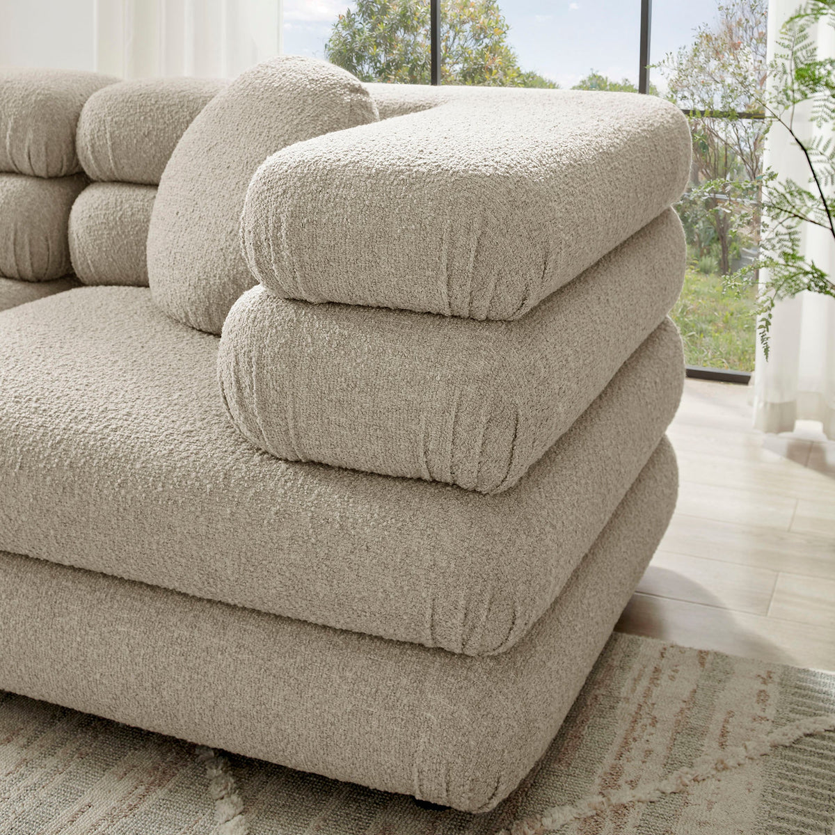 Jubilee 3-Piece Upholstered 3-Piece Modular Sofa Set by Modway, photo 14 of 28