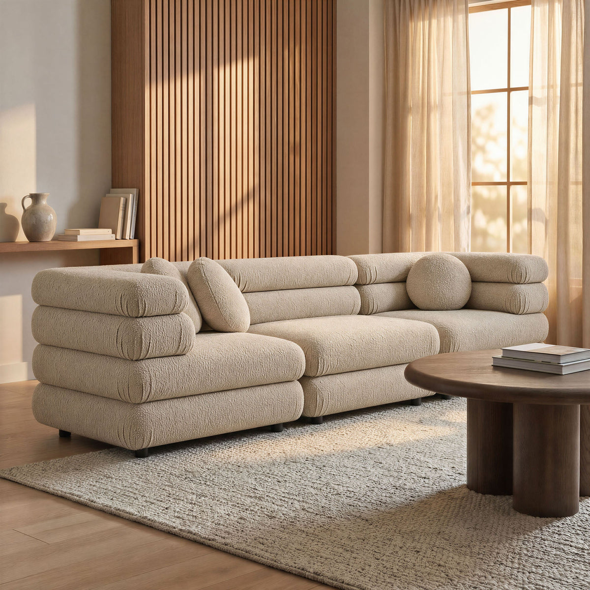 Jubilee 3-Piece Upholstered 3-Piece Modular Sofa Set by Modway, photo 11 of 28