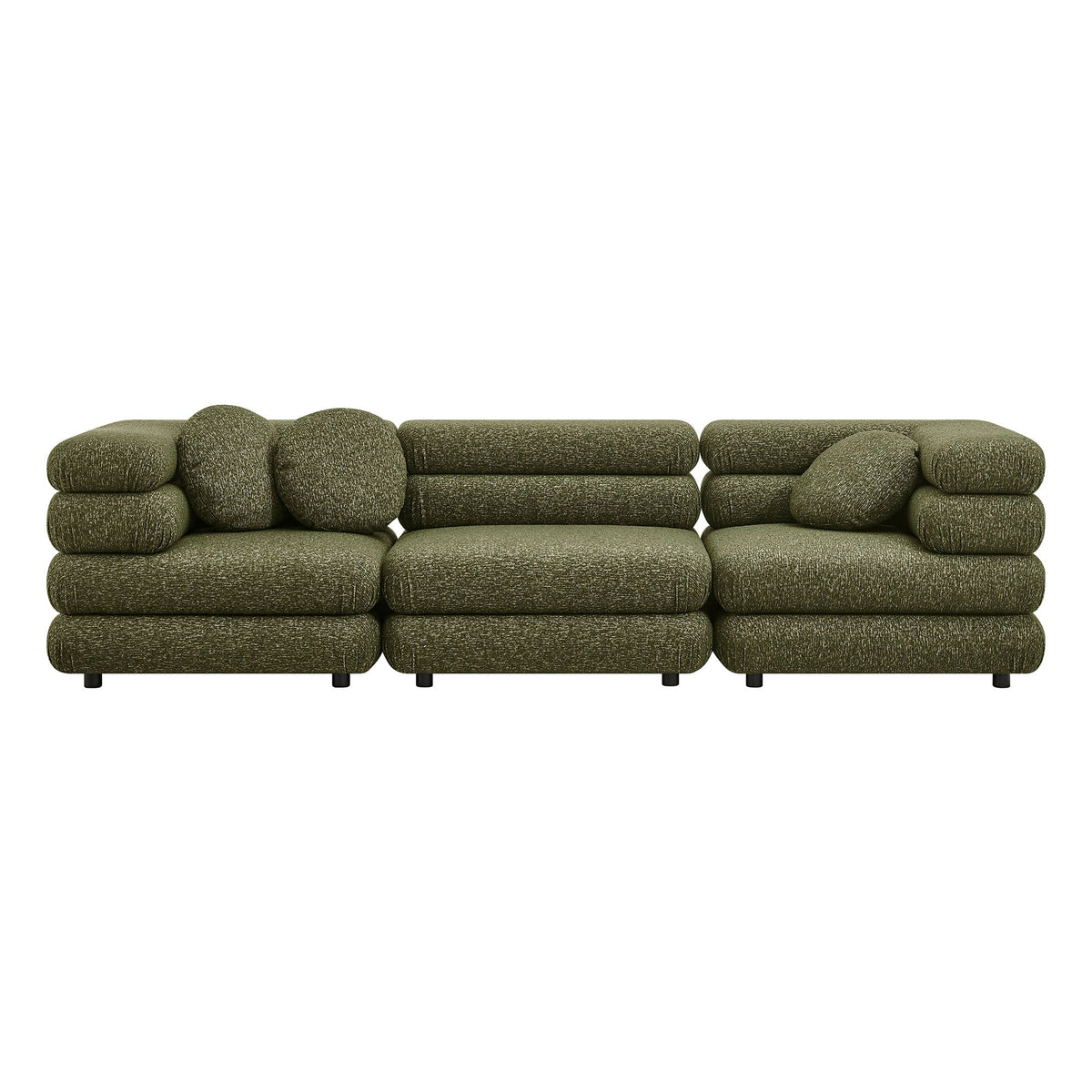 Jubilee 3-Piece Upholstered 3-Piece Modular Sofa Set by Modway, photo 19 of 28