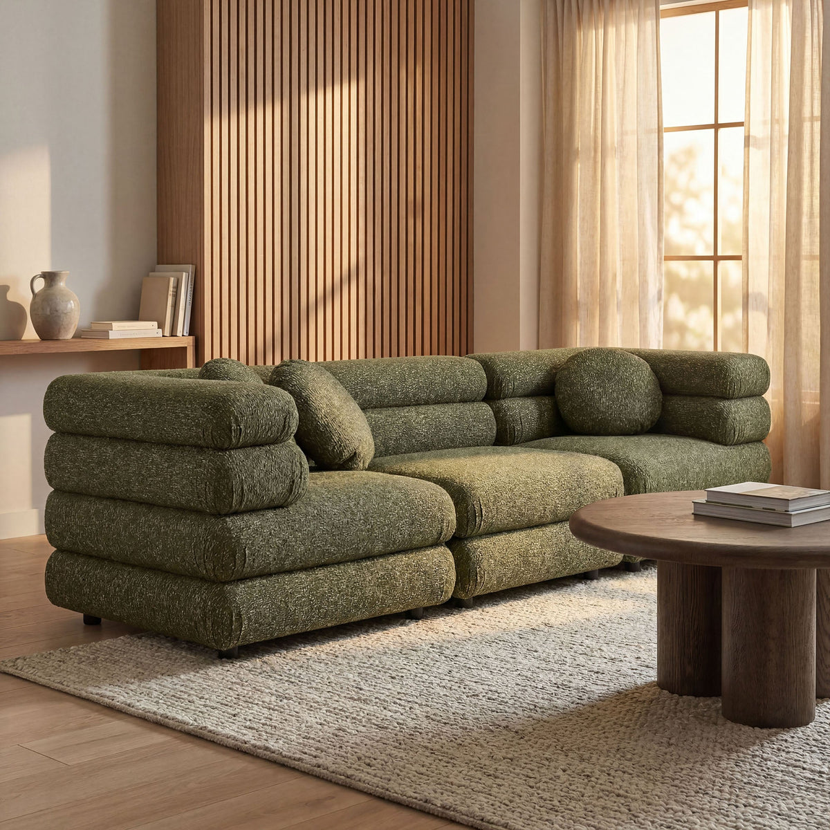 Jubilee 3-Piece Upholstered 3-Piece Modular Sofa Set by Modway, photo 25 of 28