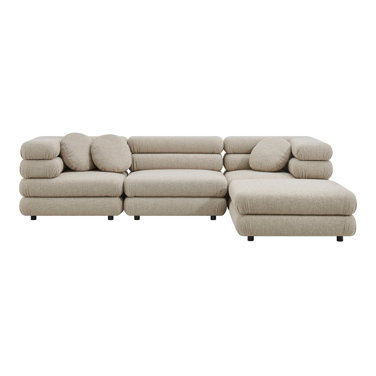 Jubilee 4-Piece Upholstered Modular Sofa Set by Modway, photo 5 of 29