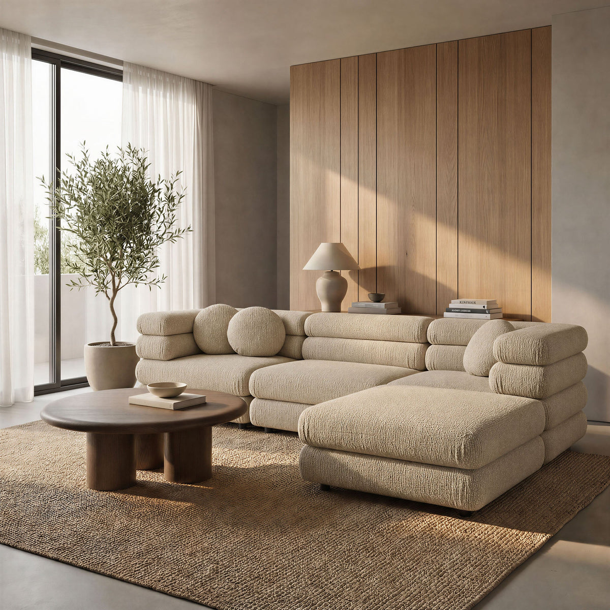 Jubilee 4-Piece Upholstered Modular Sofa Set by Modway, photo 12 of 29