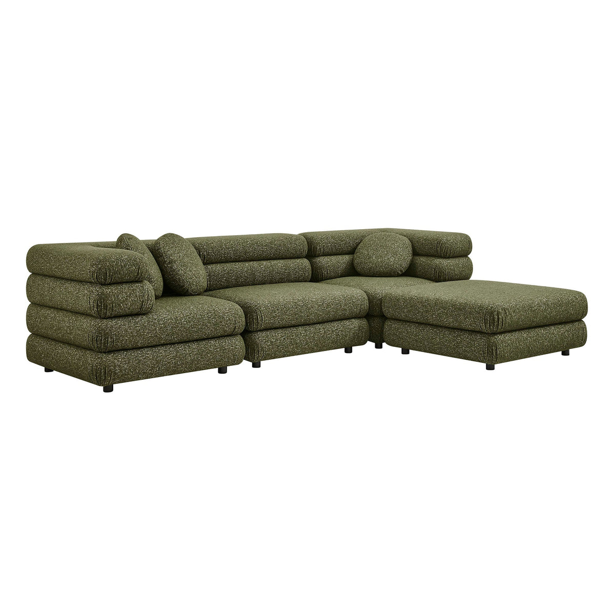Jubilee 4-Piece Upholstered Modular Sofa Set by Modway, photo 15 of 29