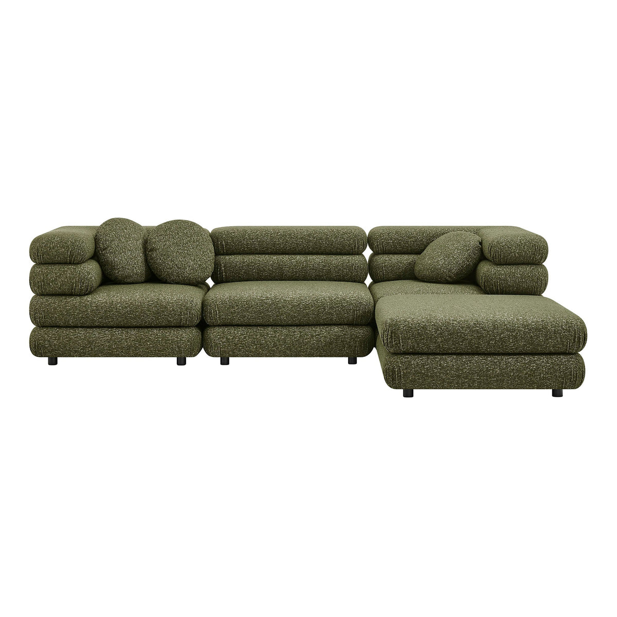 Jubilee 4-Piece Upholstered Modular Sofa Set by Modway, photo 20 of 29