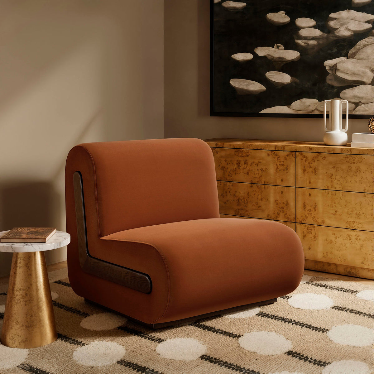 Denby Performance Velvet Accent Chair by Modway, photo 17 of 27