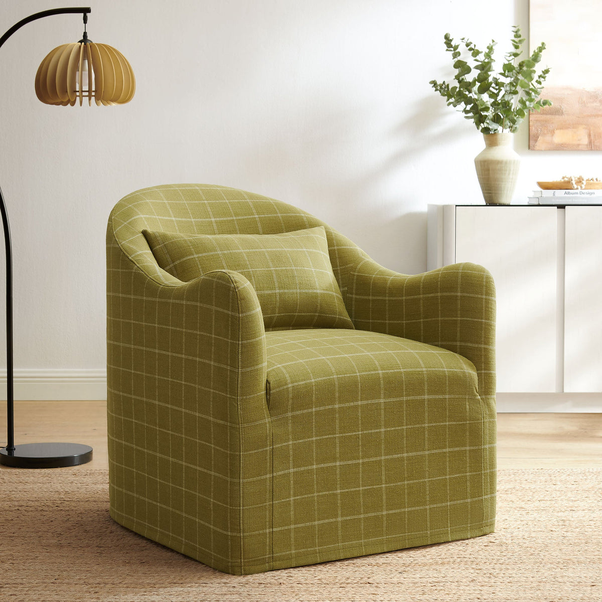 Bardot Linen Blend Accent Chair by Modway, photo 8 of 40