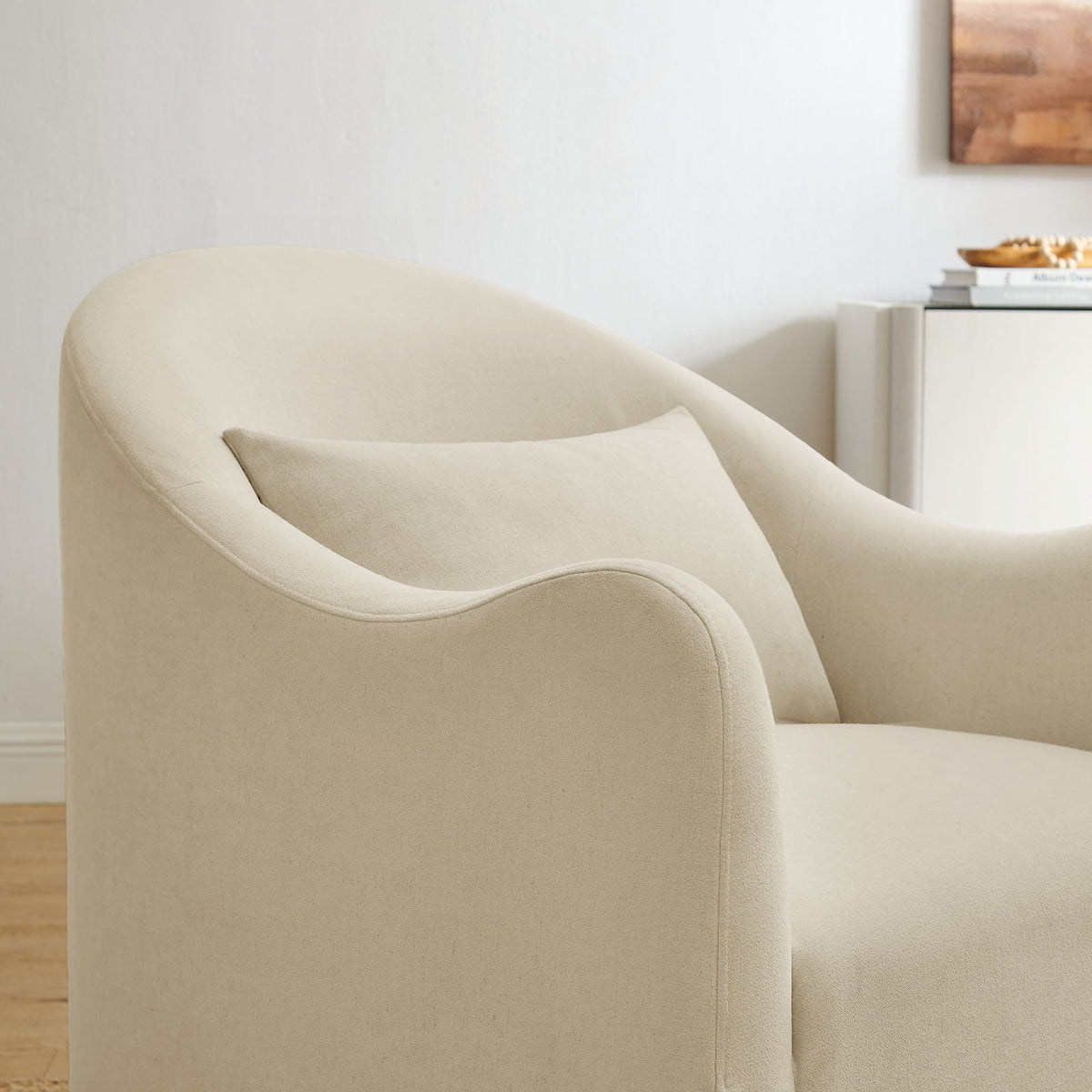 Bardot Linen Blend Accent Chair by Modway, photo 36 of 40