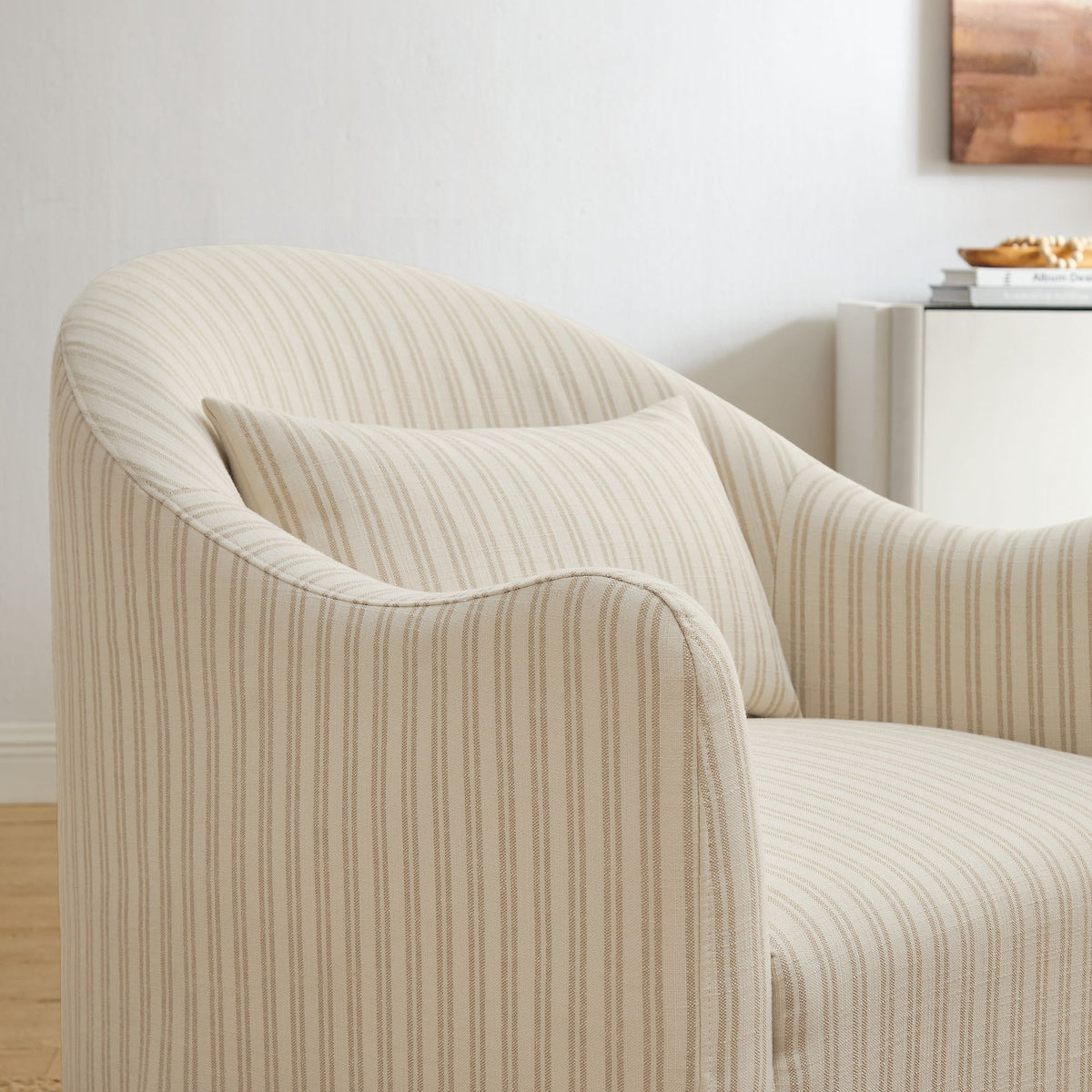 Bardot Striped Accent Chair by Modway, photo 9 of 18