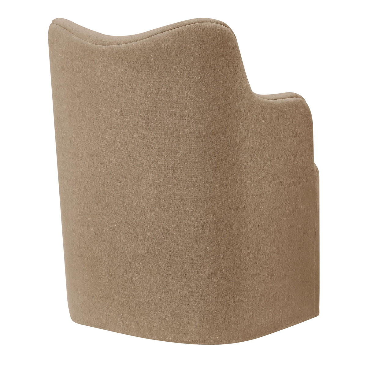 Cordelle Linen Blend Swivel Dining Chair by Modway, photo 5 of 40