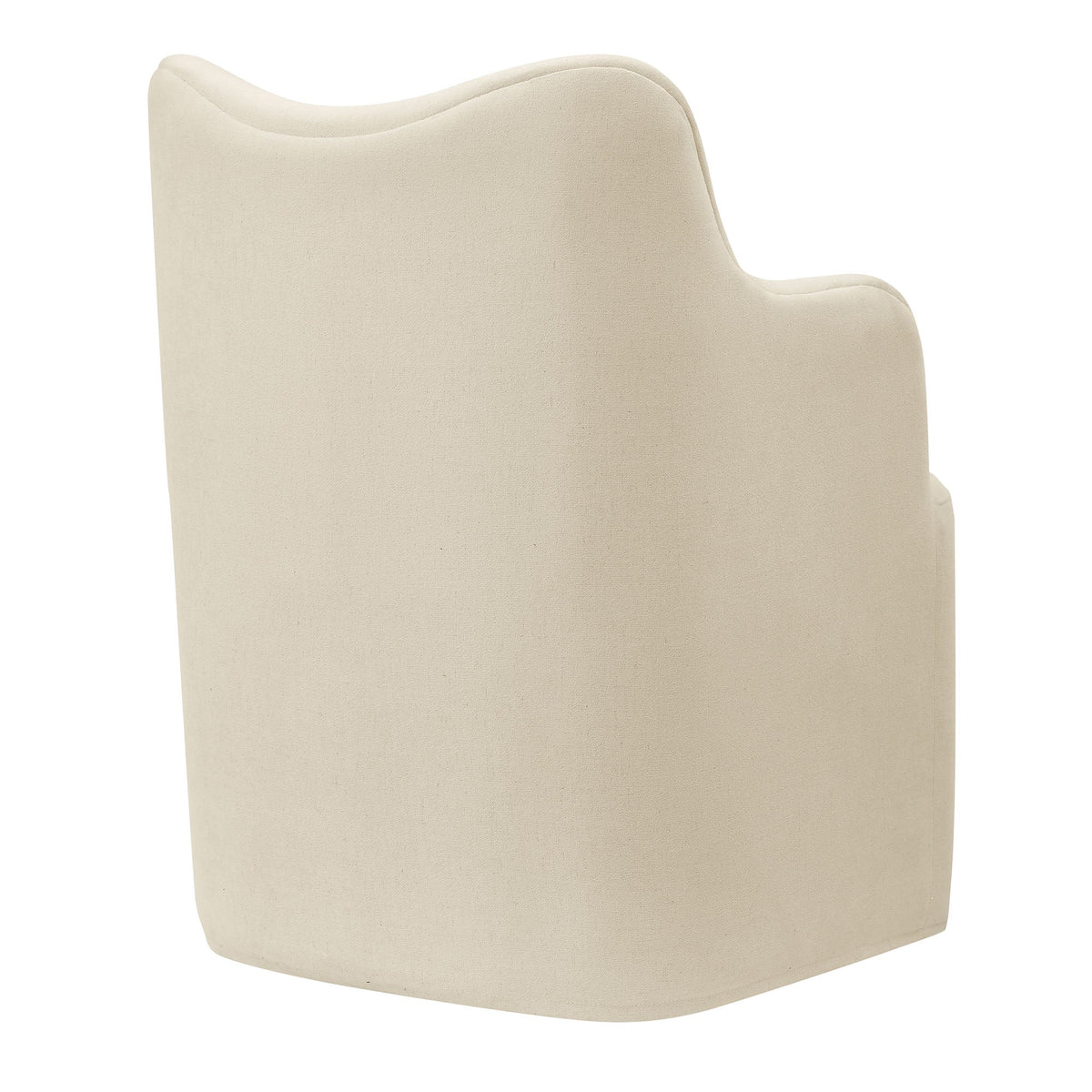 Cordelle Linen Blend Swivel Dining Chair by Modway, photo 14 of 40