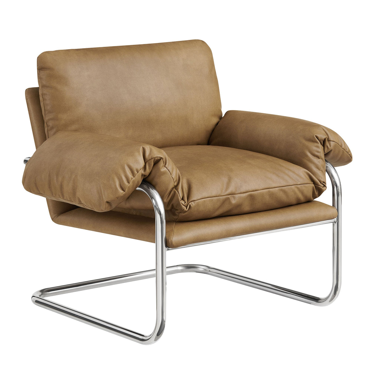 Ansel Vegan Leather Accent Chair by Modway, photo 10 of 18