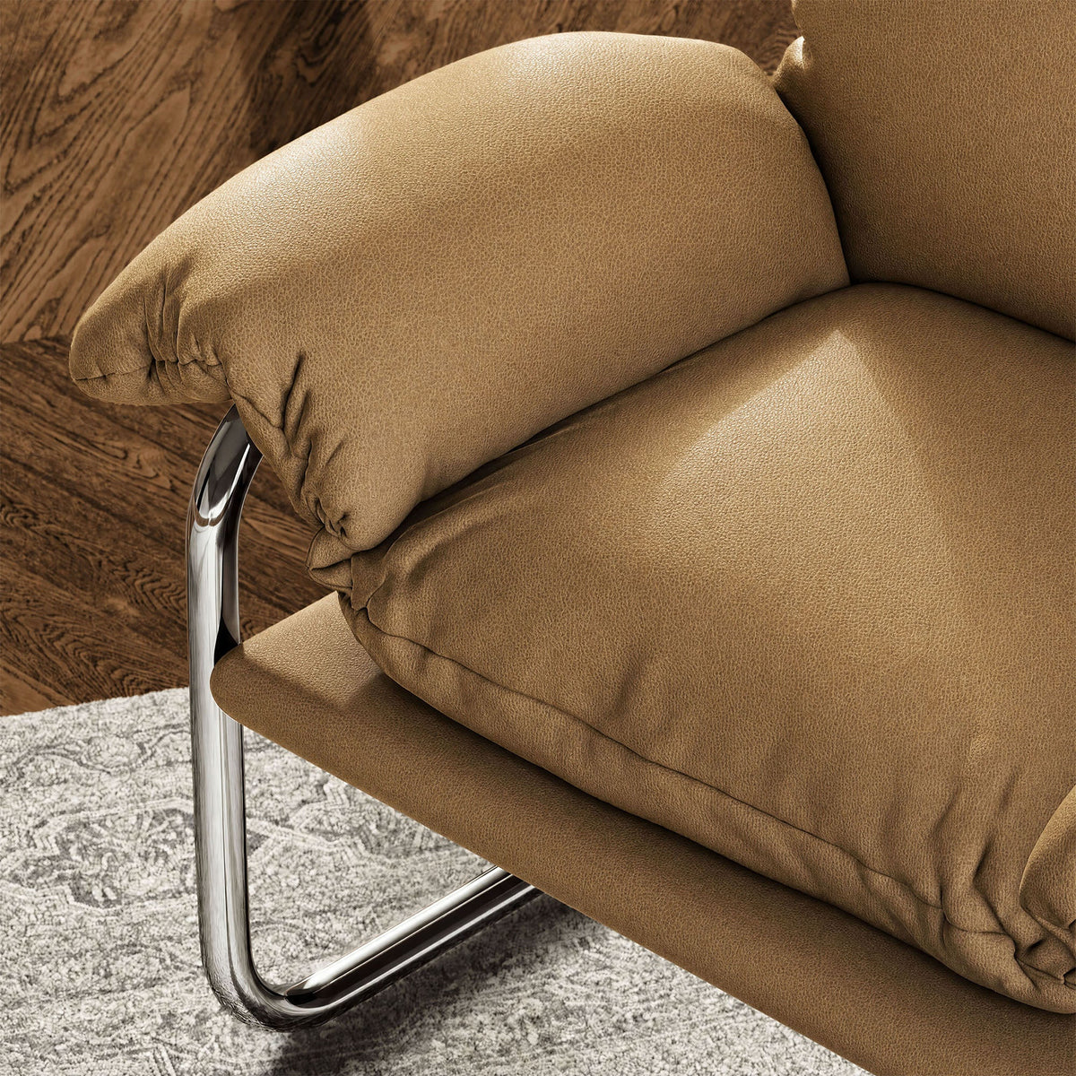 Ansel Vegan Leather Accent Chair by Modway, photo 18 of 18