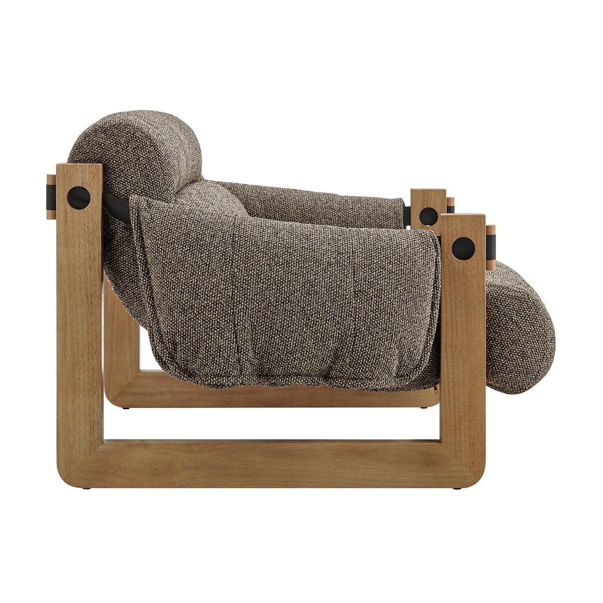 Sorelle Upholstered Fabric Sling Lounge Chair by Modway, photo 4 of 18