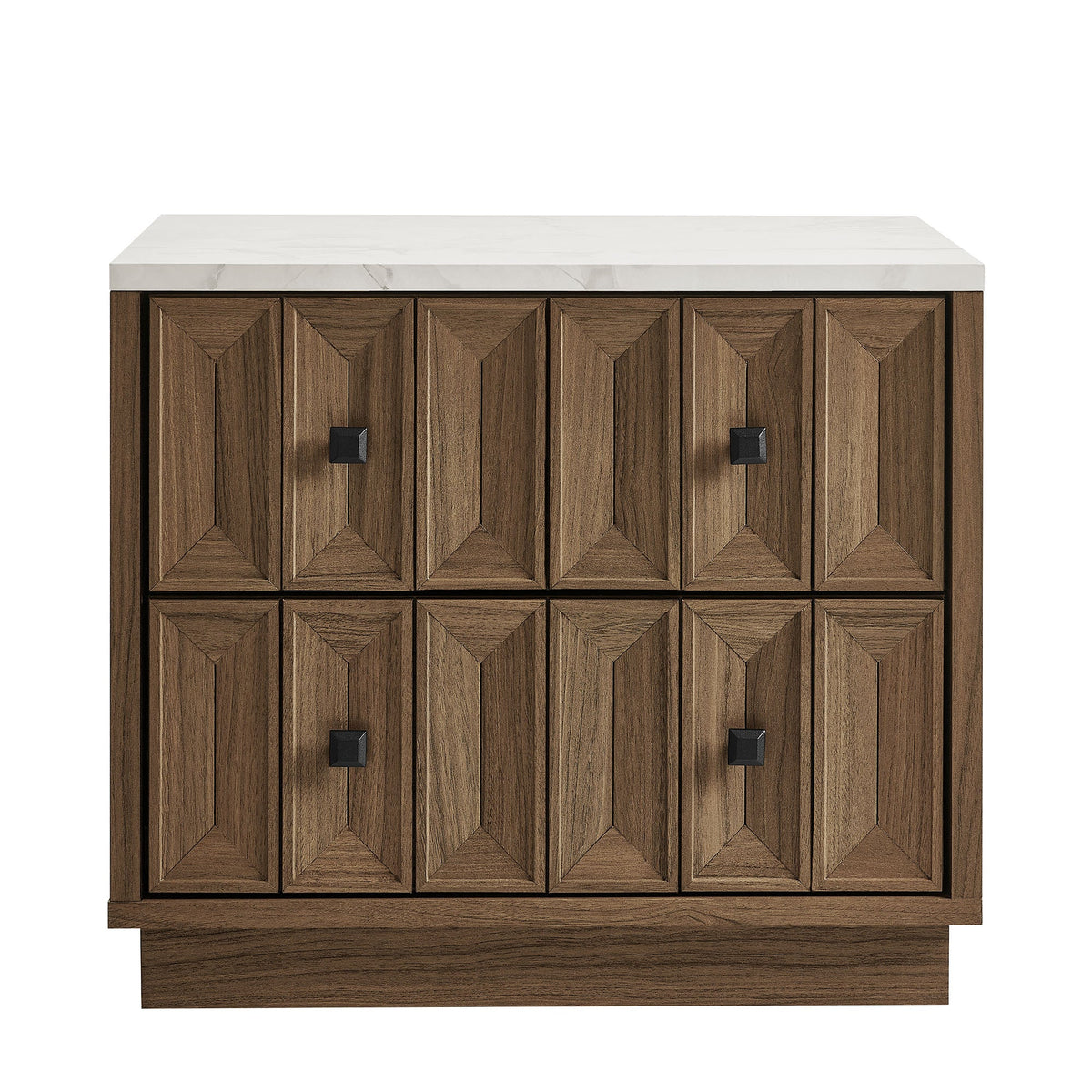 Mabry 23 Inch Geometric Faceted Two Drawer Nightstand by Modway, photo 25 of 40