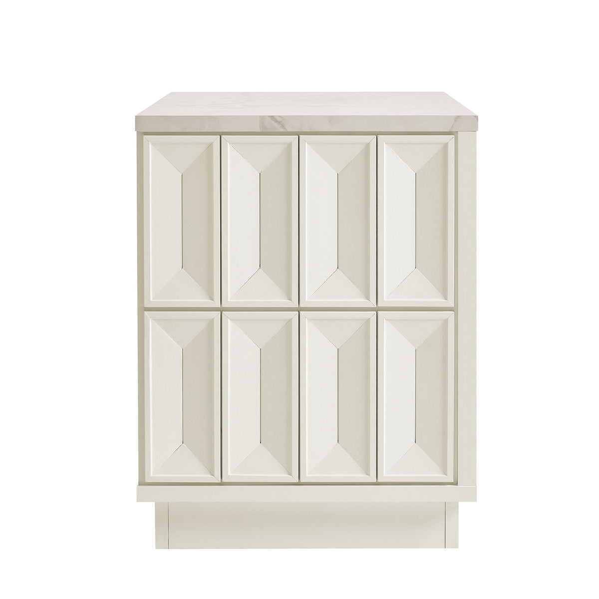 Mabry 23 Inch Geometric Faceted Two Drawer Nightstand by Modway, photo 34 of 40