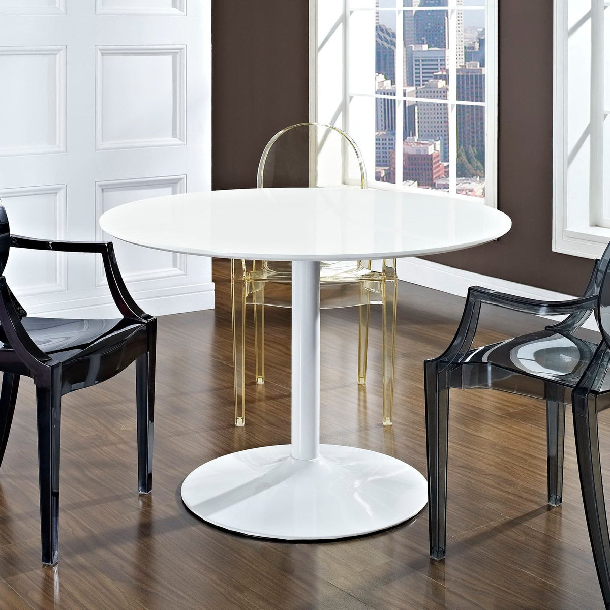 Revolve Round Wood Dining Table by Modway, photo 4 of 4