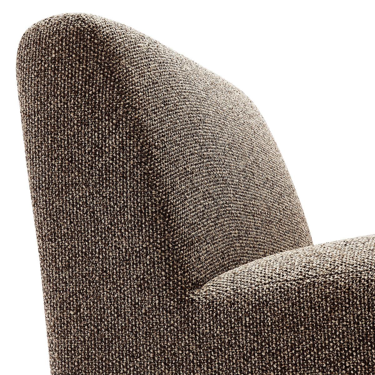 Amita Lattice Boucle Upholstered Armless Accent Chair by Modway, photo 7 of 18