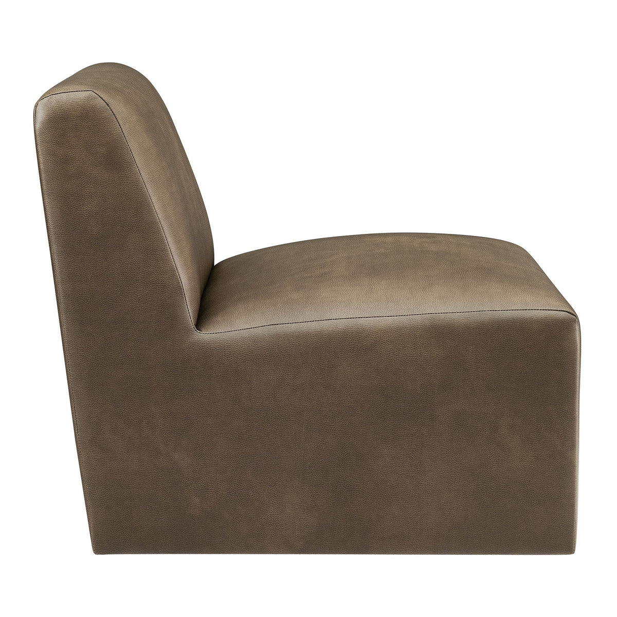 Amita Vegan Leather Armless Accent Chair by Modway, photo 22 of 27