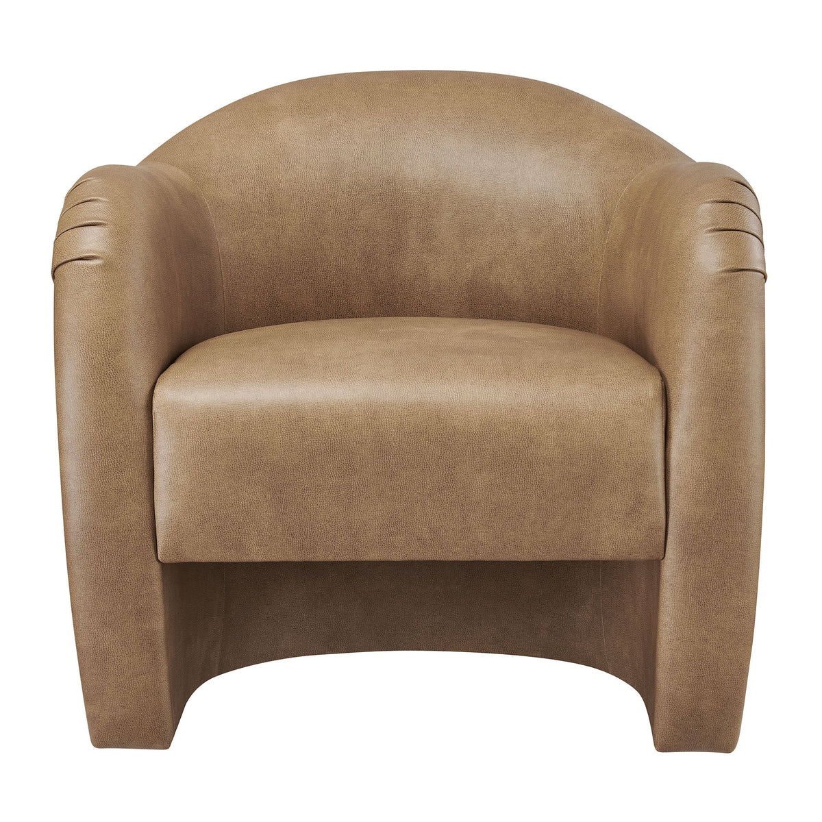 Compose Barrel Vegan Leather Accent Chair by Modway, photo 33 of 36