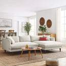 Zoya Right-Facing Down Filled Overstuffed Sectional Sofa by Modway by HouseOfZazla