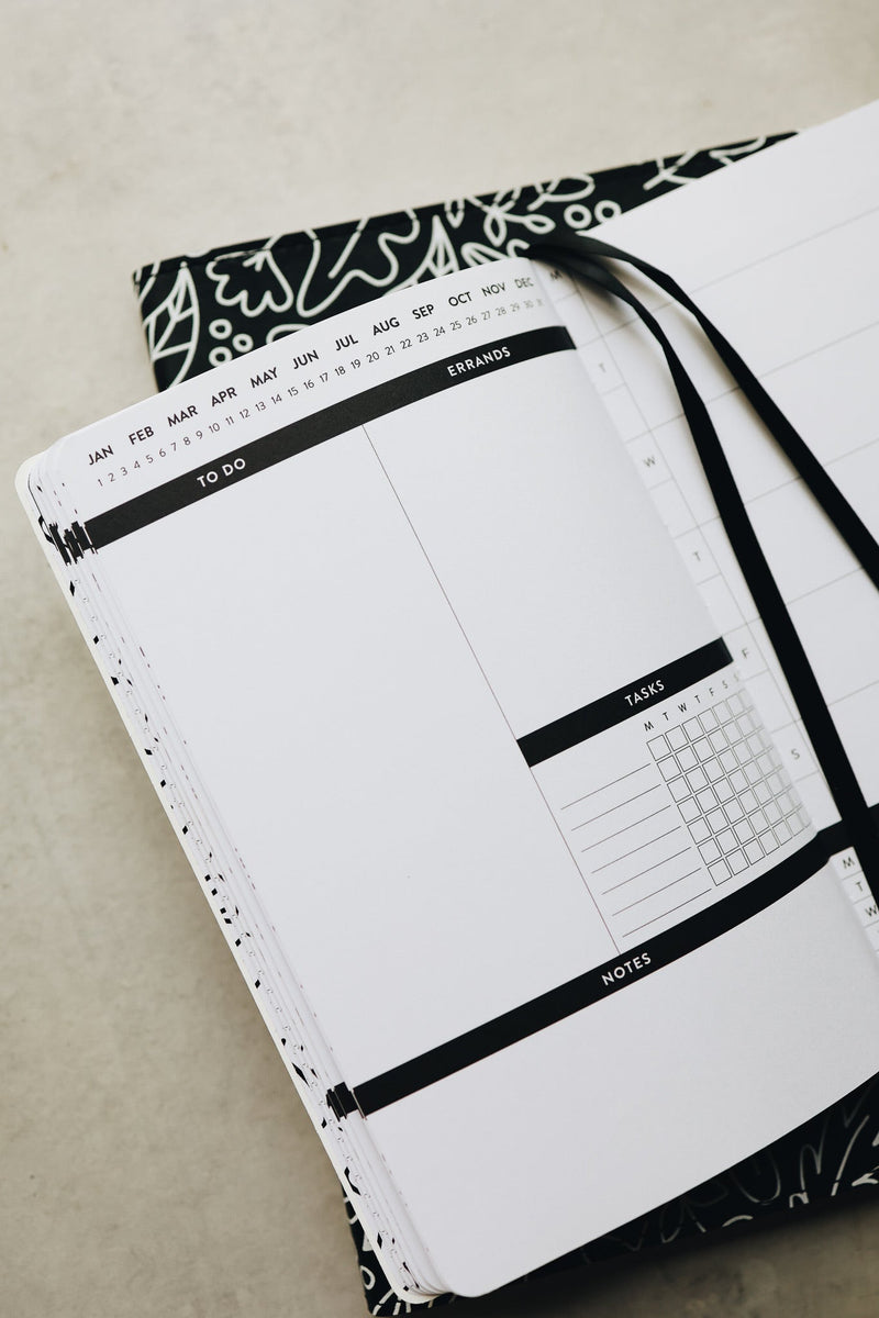 5x8 Undated Planner - Leaves Edition