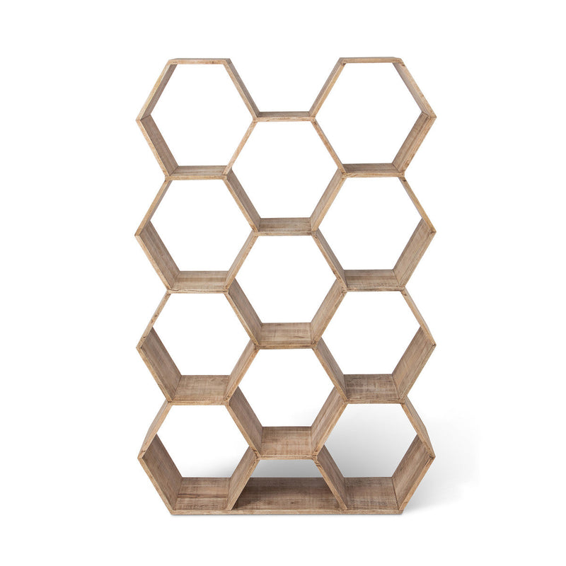 Lovecup Honeycomb Wooden Etagere L154