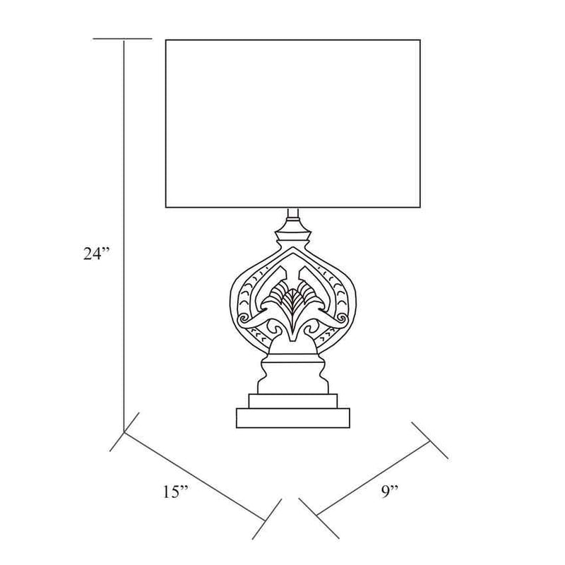 Sieggraben Traditional Table Lamp