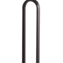 12" Black Round Side Table