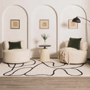 Eilir Modern Low Profile Boho Rug