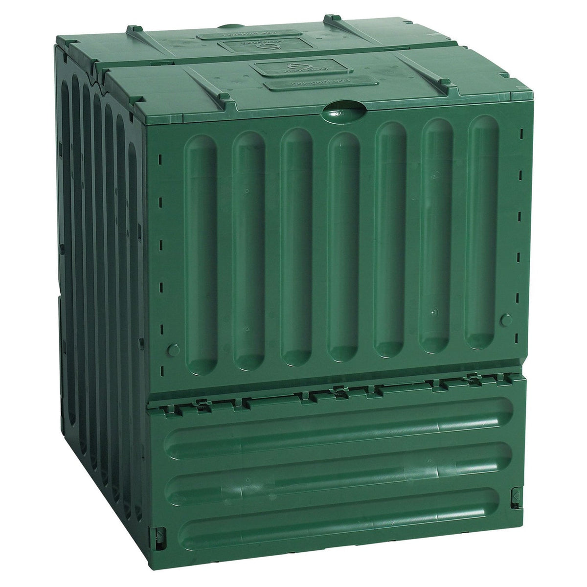 Outdoor Composting 110-Gallon Composter Recycle Plastic Compost Bin - Green, photo 3 of 4