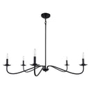 Ellie 5-Light Elegant Industrial Dimmable Chandelier