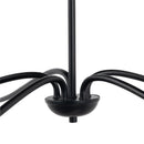 Ellie 5-Light Elegant Industrial Dimmable Chandelier