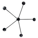 Ellie 5-Light Elegant Industrial Dimmable Chandelier