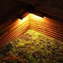 ELC02 8-Pack 3W LED Aluminum Hardscape Lighting Right Angle 3CCT Retaining Wall Lights, 12V Low Voltage Landscape Lights