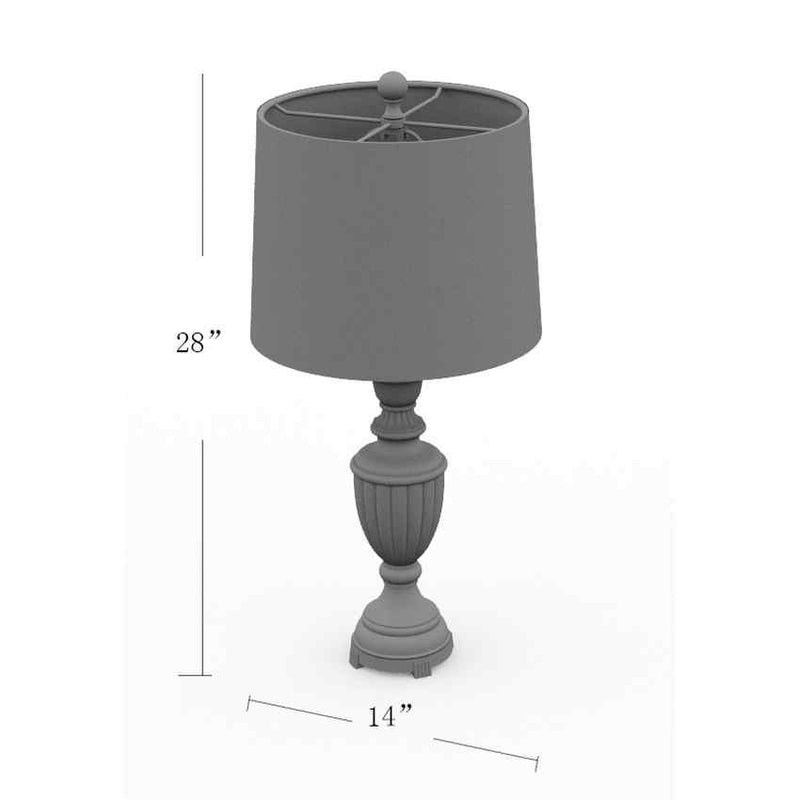 Wolfau Traditional Table Lamp