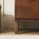 Elias 6-Drawer Contemporary Dresser with Curved Top