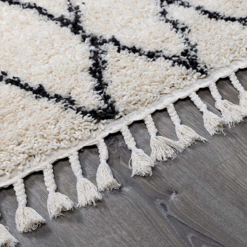 Emlenton Berber Shag with Tassels - Promo