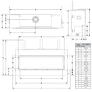 American Hearth Empire Boulevard Direct Vent 60" Fireplace with Multi-Function Remote