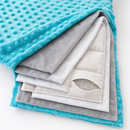 10 Lbs 48'' x 72'' Weighted Blanket for Kids with Removable Cover