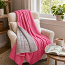10 Lbs 48'' x 72'' Weighted Blanket for Kids with Removable Cover
