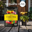 Coco Grow Media 10 Quarts Bag by EnvelorHome