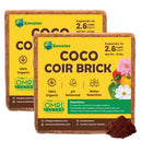 Coir Growing Medium Coco Coir Potting Soil 10-lb Block by EnvelorHome