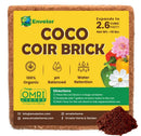 Coir Growing Medium Coco Coir Potting Soil 10-lb Block by EnvelorHome