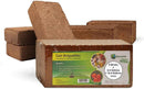 Coir Growing Medium Coco Potting Soil 1.5-lb Block by EnvelorHome