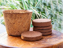 Coco Pot 6 Inch Top Diameter - 5 Pack by EnvelorHome