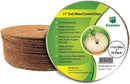 11 Inches Weed Control Discs Coco Tree Rings - 15 Pack by EnvelorHome